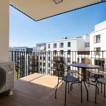 Wola Skwer Happy Apartment Warschau Exterior foto